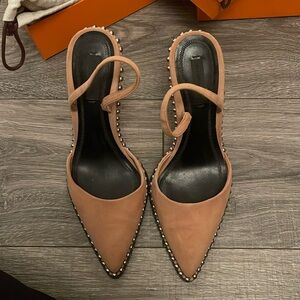 Alexander wang studded sling backs
